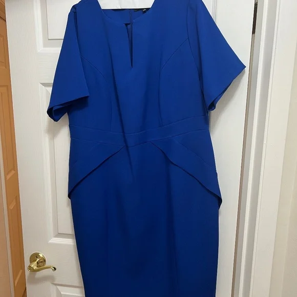 sachin and babi light blue dress Royal Blue Casual Wedding Guest Dresses main image 1